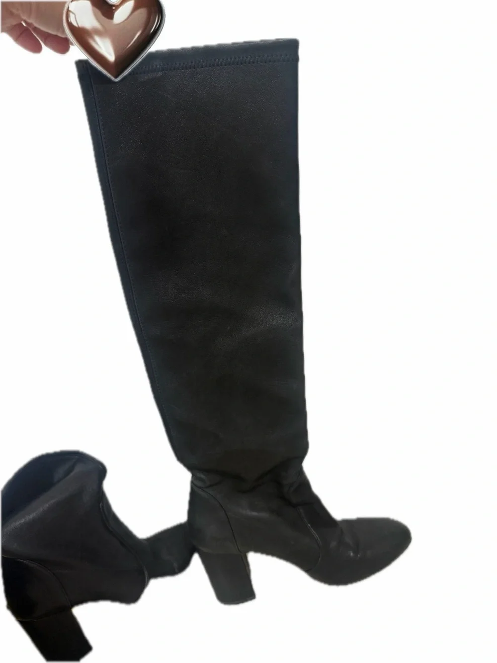 Stuart Weitzman black matte